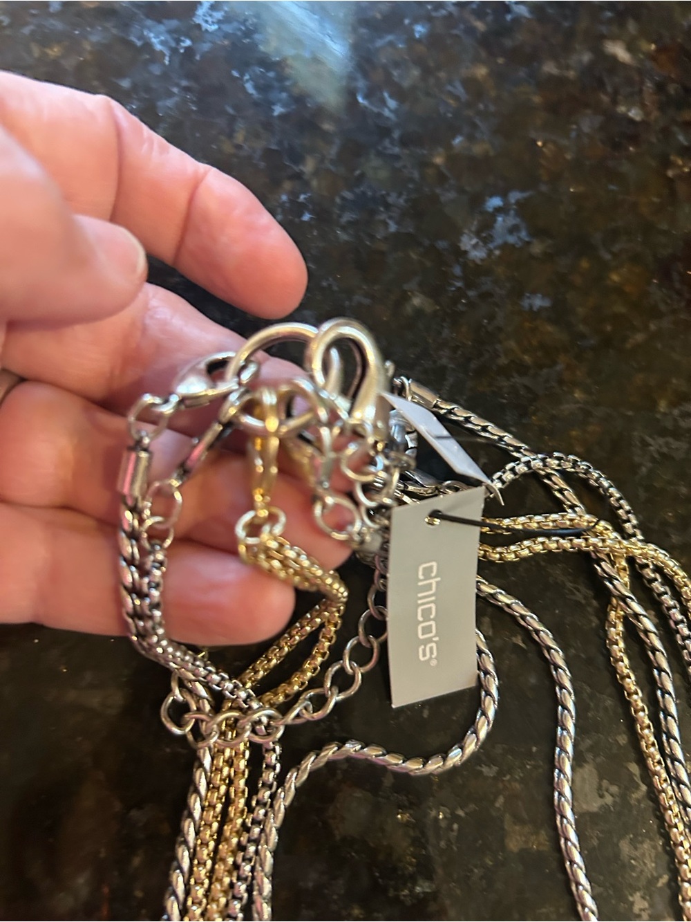 Chicos Multi-strand Necklace - Picture 4 of 5